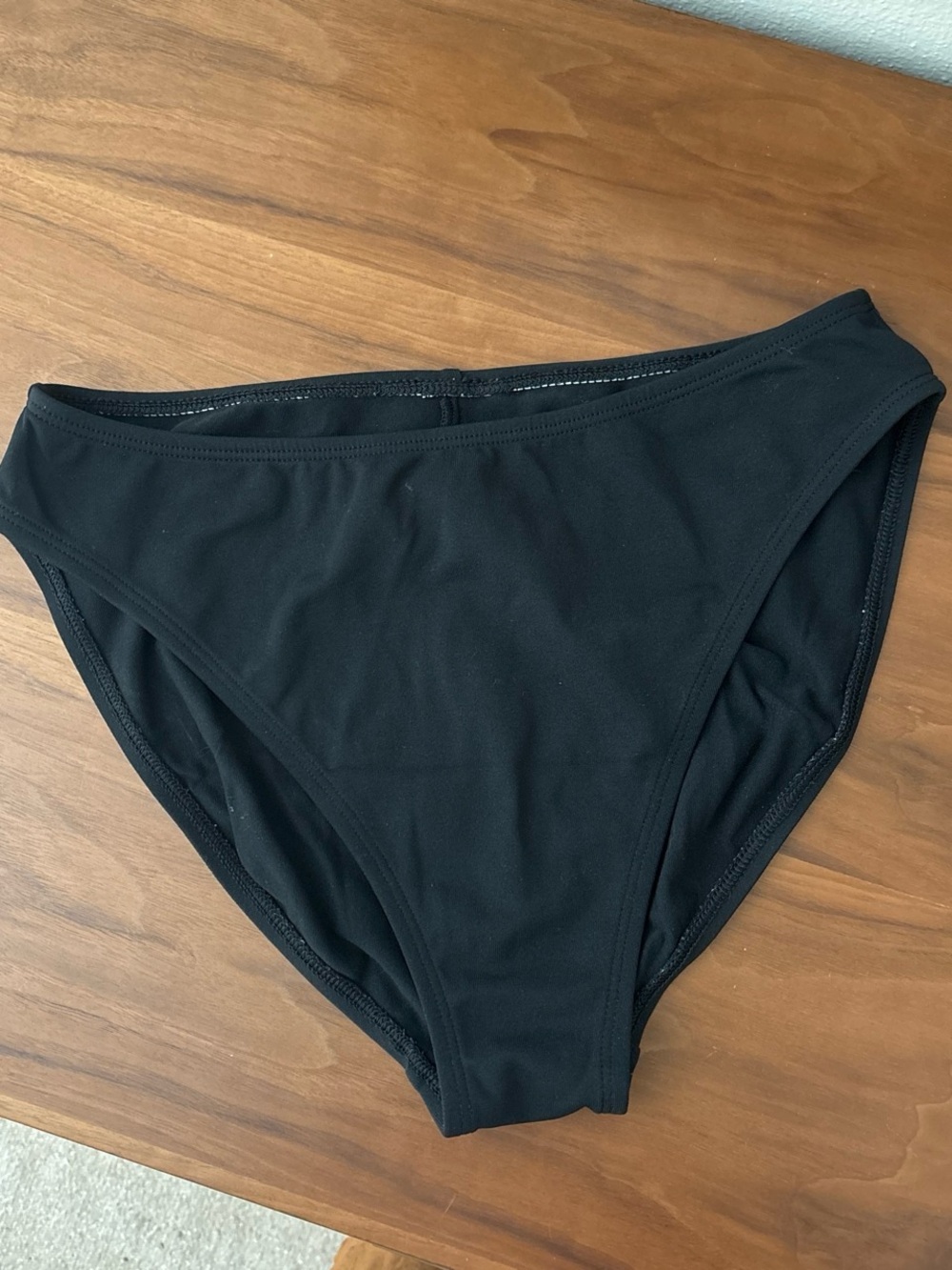 La Blanca Black High-Cut Swim Bottom